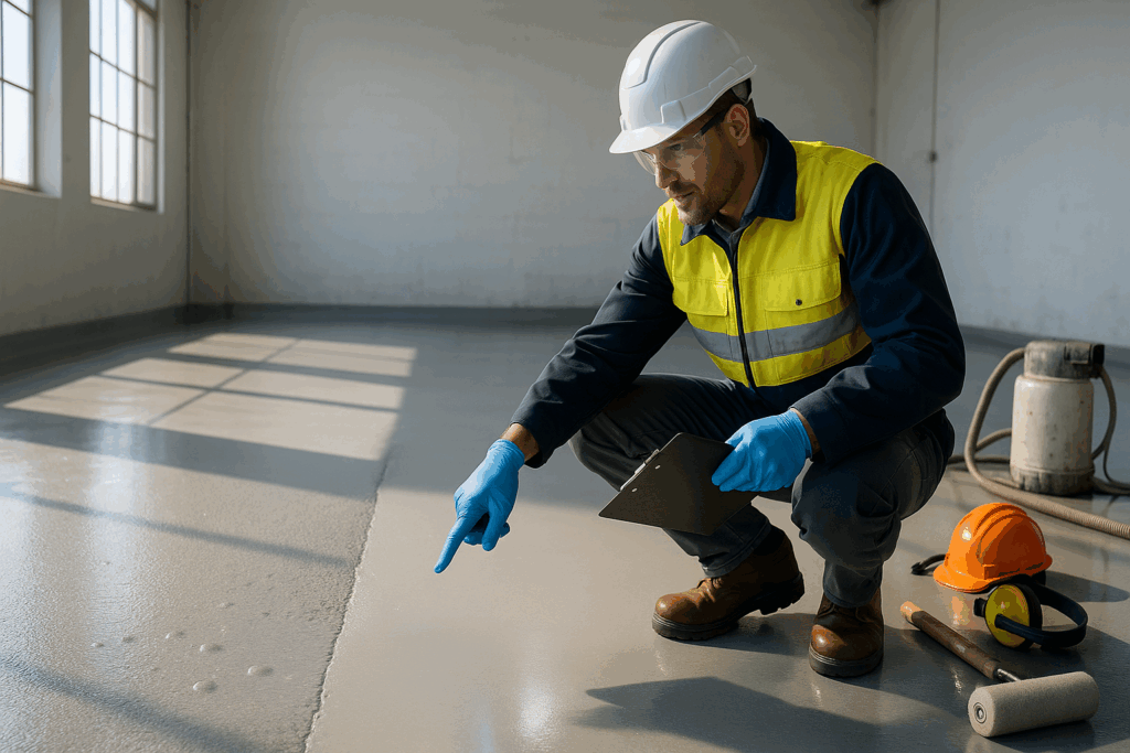common problems with polyurea concrete floor coatings