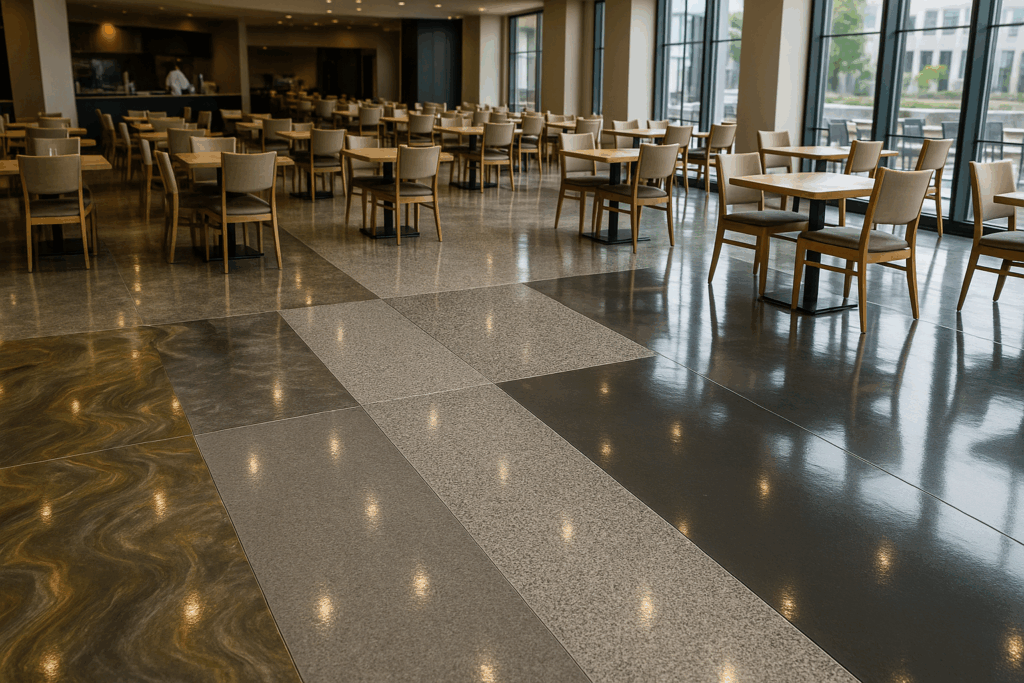 Epoxy flooring for restaurants