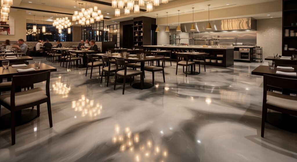 Restaurant Epoxy Flooring: Uses and Types