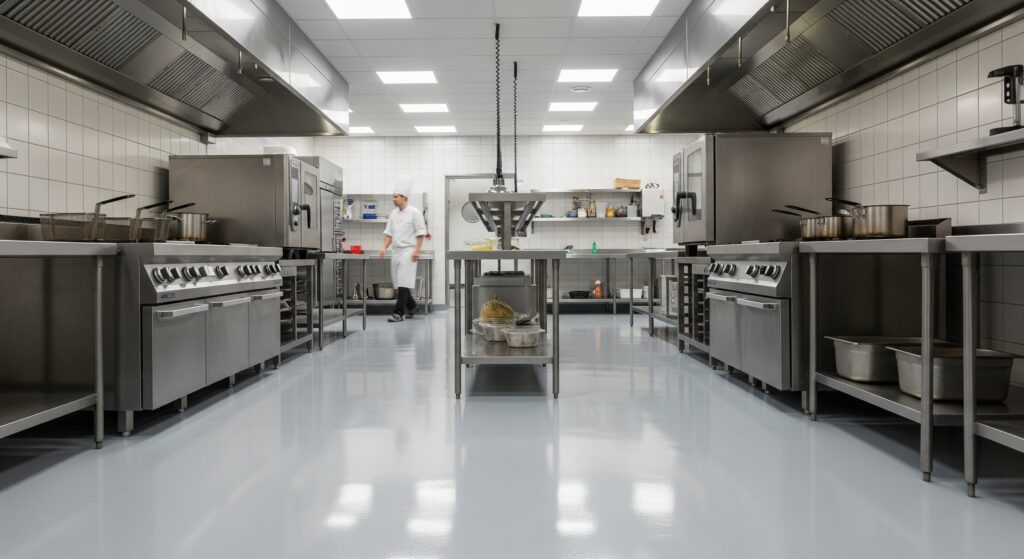 Reasons Why Epoxy Resin is the Best Flooring for Commercial Kitchens