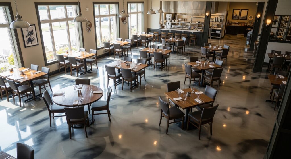 Why Restaurants are Turning to Epoxy Flooring
