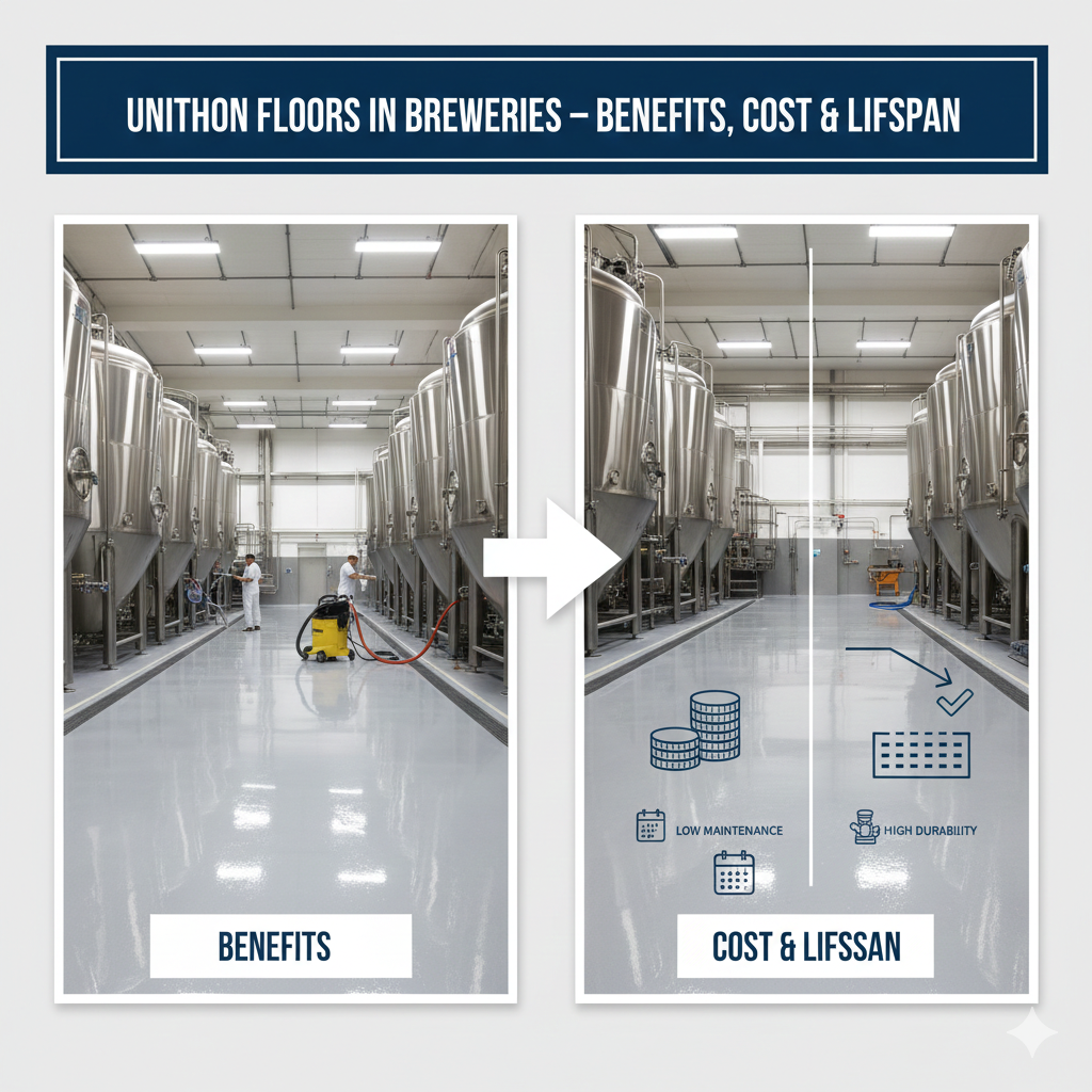 Unithon Floors in Breweries