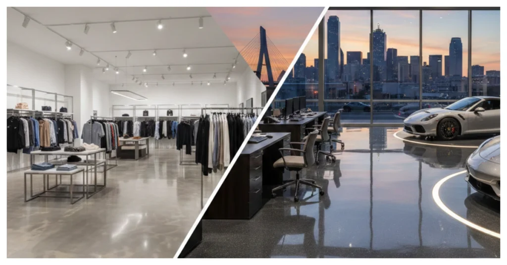 Concrete Polishing vs Epoxy